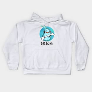 Bac Bone Cute Bacteria Pun Kids Hoodie